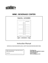 Summit Appliance ALFD24WBVSS Owner's manual