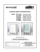 Summit AL752LBLSSTB Owner's manual