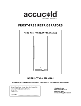 AccuCold FFAR121SSNZ Owner's manual