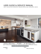 U-Line 3024BEVS-00B User manual