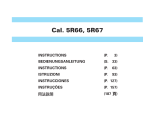 Seiko 5R67 Operating instructions