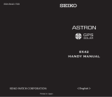 Seiko Astron 8X53 User manual