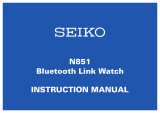 Seiko N851 Operating instructions