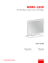 Barco MDRC-1219 User guide