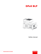 Barco DP2K-17BLP User manual