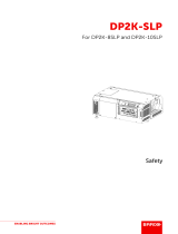 Barco DP2K-8SLP User manual