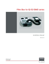 Barco Dust Filter Box for iQ (Pro) Series Installation guide