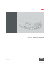 Barco FS35 IR series User manual