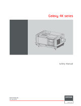 Barco Galaxy 4K-12 User manual