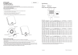 Barco PHWU-81B Installation guide