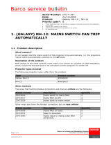 Barco Galaxy NH-12 Owner's manual
