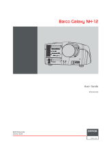 Barco Galaxy NH-12 User manual