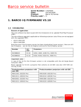 Barco iQ G350 Owner's manual