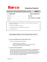 Barco iQ G400 Owner's manual
