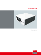 Barco 101-B User manual