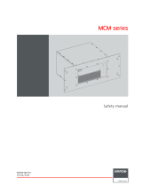 Barco MCM-100s User manual