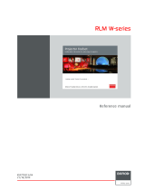 Barco RLM-W8 User guide