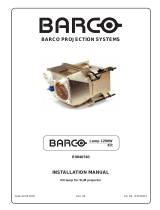 Barco Refurb Xenon lamp for SLM G5/R6 series Installation guide