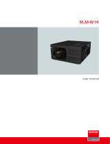 Barco RLM-W14 User guide