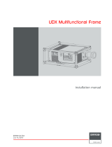 Barco UDX Frame Installation guide