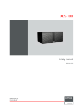 Barco TransForm XDS-100 User manual