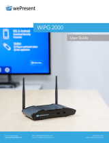 WePresent wePresent WiPG-2000 User guide