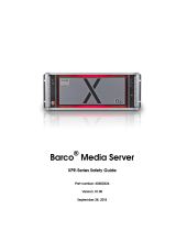 Barco XPR-600 series User manual