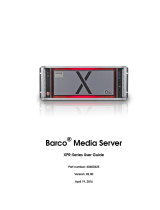 Barco XPR-600 series User guide