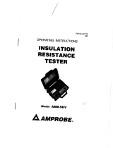 Amprobe AMB-5KV Insulation Resistance Tester User manual