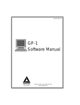Amprobe GP-1 Software User manual