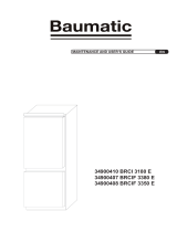 Baumatic BRCI3180E - 34900410 User manual
