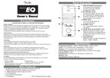 Fender Micro EQ Owner's manual