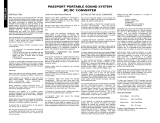 Fender Passport DC/DC Converter Owner's manual