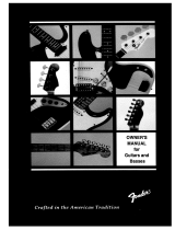 Fender Fender Guitars and Basses 1998 Owner's manual