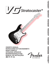 Fender VG Stratocaster User manual