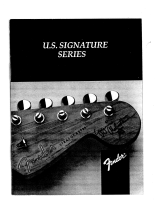 Fender Yngwie Malmsteen Stratocaster Owner's manual