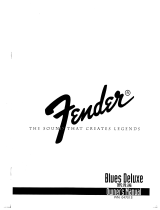 Fender Blues Deluxe Original Owner's manual