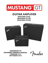 Fender  GT Addendum Owner's manual