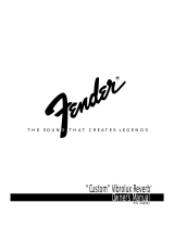 Fender Custom Vibrolux Reverb Owner's manual