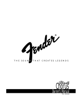 Fender Ultimate Chorus Owner's manual