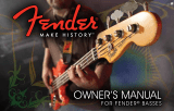 Fender AMERICAN STANDARD Owner's manual