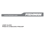 Fishman PRESYS ONBOARD PREAMP User manual