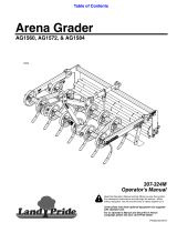 Land Pride AG15 Series User manual