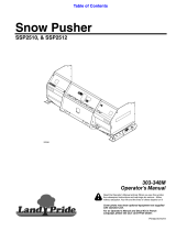 Land Pride SSP25 User manual