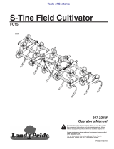 Land Pride FC15 Series User manual