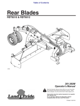 Land Pride RBT60 Series User manual