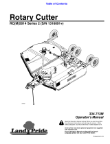 Land Pride RC5014 Offset User manual