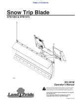 Land Pride STB10 Series User manual