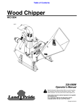 Land Pride WC1504 User manual