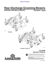 Land Pride FDR16 User manual